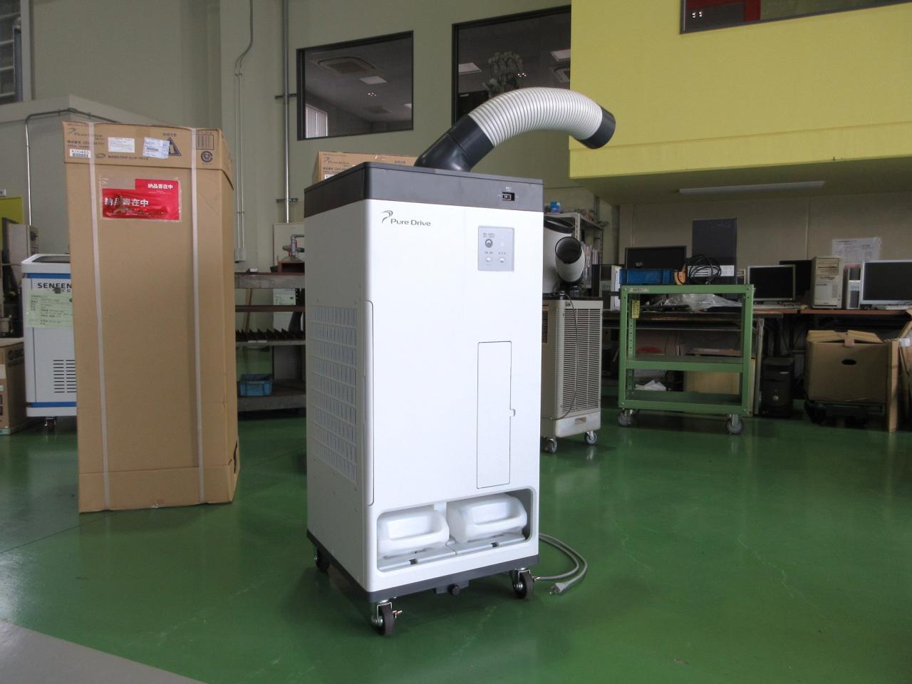 ブラザー 排気レス&フロンレス・気化式スポットクーラー PURE DRIVE ZEA186101