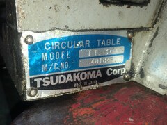 津田駒/TSUDAKOMA 傾斜円テーブル TT-300