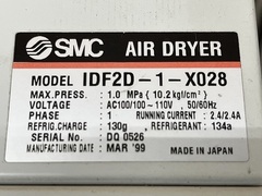 SMC エアードライヤー IDF2D-1-X028
