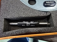 MITUTOYO｜ミツトヨ	 替駒式ねじマイクロメーター TMC-100
