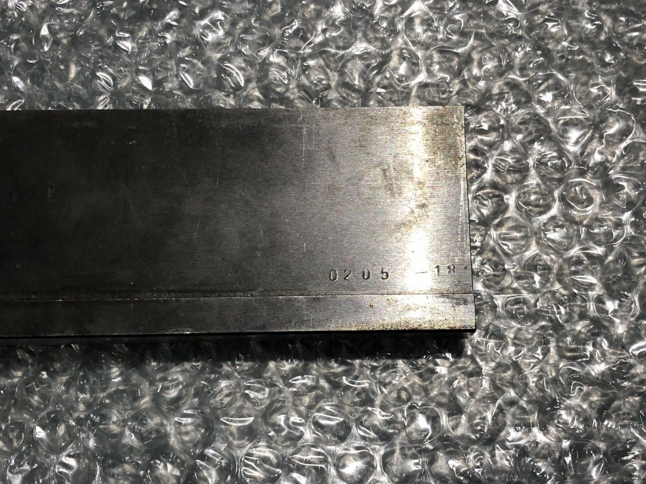 ベンダー金型(1Vダイ) V7　全長344ｍｍ