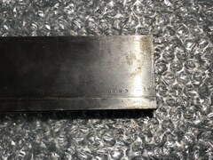 ベンダー金型(1Vダイ) V7　全長344ｍｍ