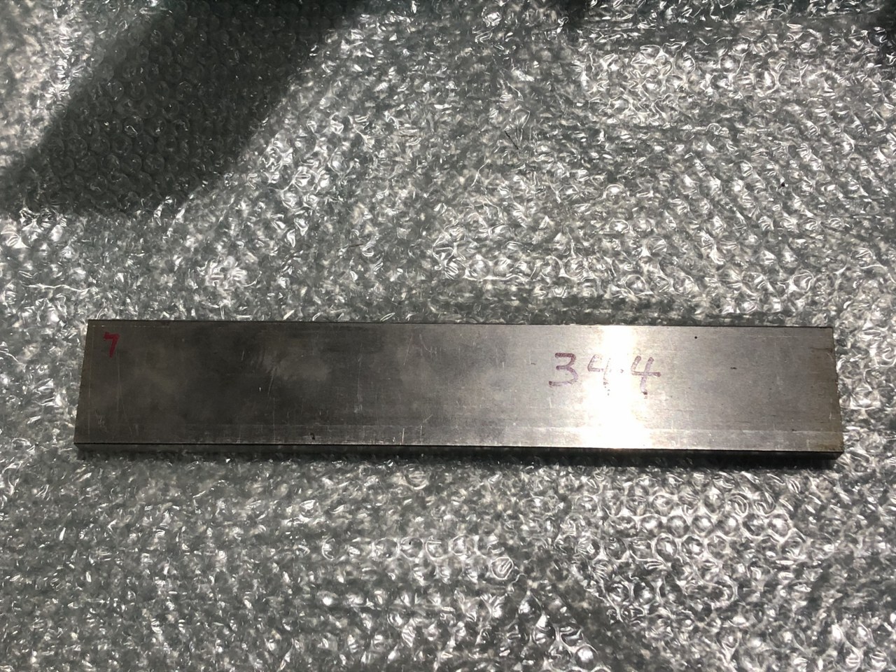 ベンダー金型(1Vダイ) V7　全長344ｍｍ