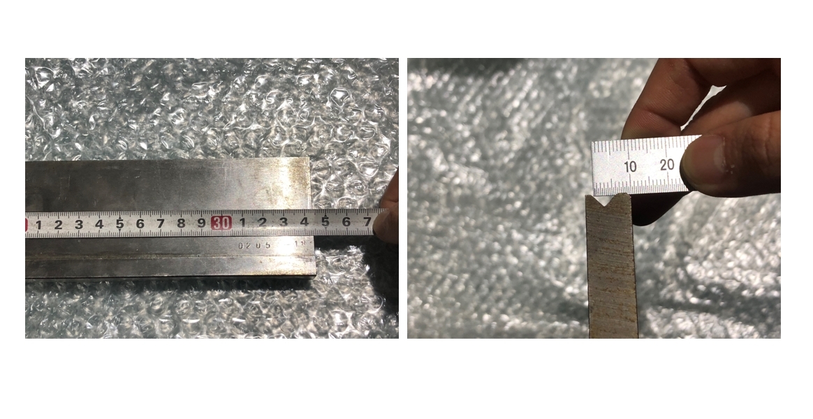 ベンダー金型(1Vダイ) V7　全長344ｍｍ