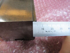 不明 ベンダー金型(2Vダイ) 長さ233ｍｍ