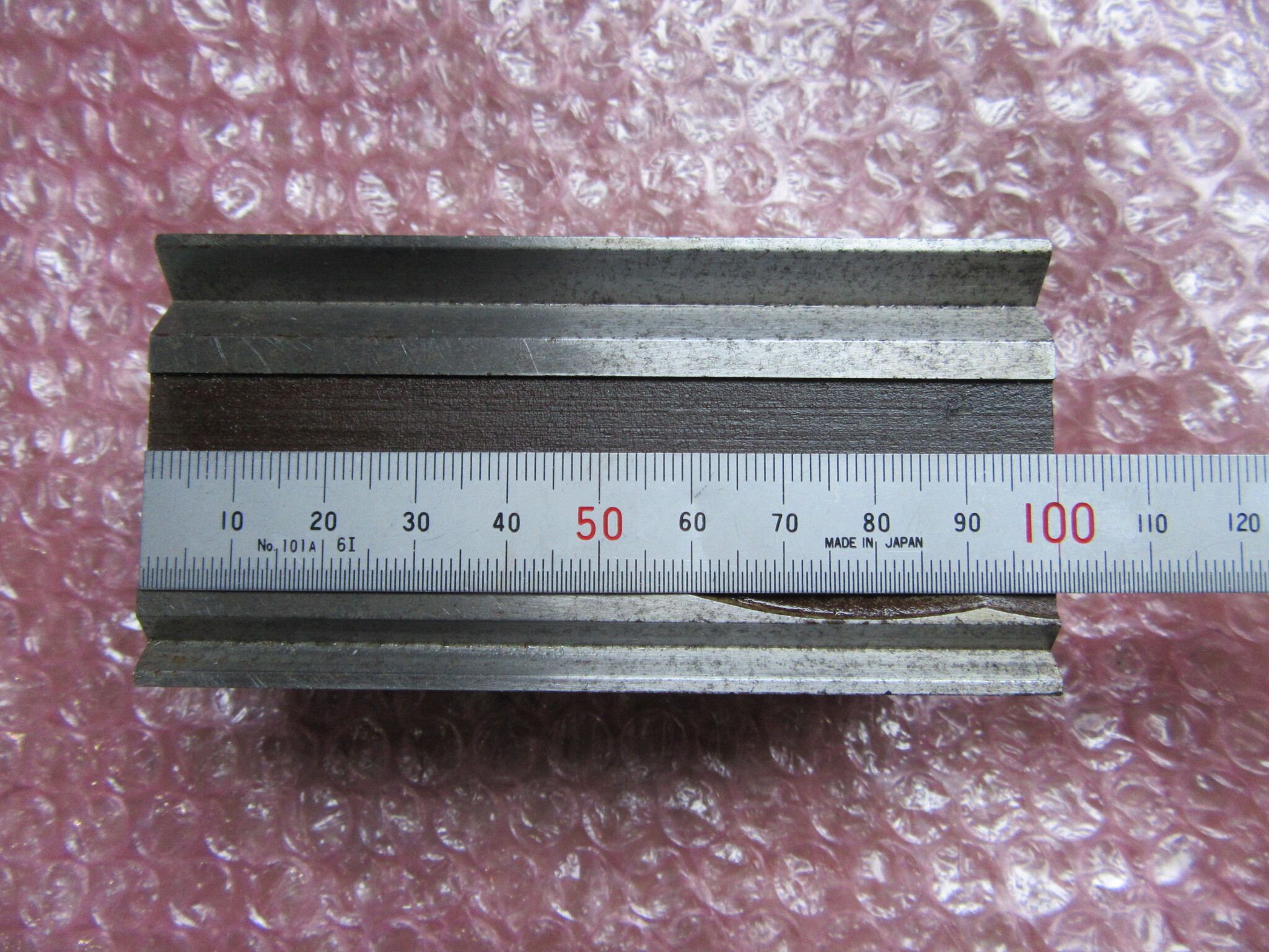 不明 ベンダー金型(2Vダイ) 長100ｍｍ