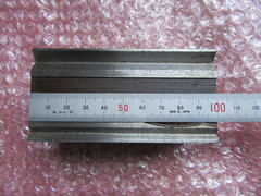 不明 ベンダー金型(2Vダイ) 長100ｍｍ