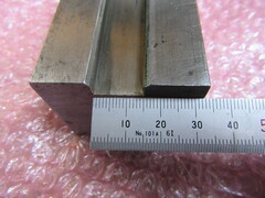 不明 ベンダー金型(2Vダイ) 長100ｍｍ