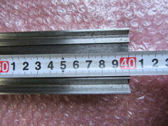 不明 ベンダー金型(2Vダイ) 長400ｍｍ
