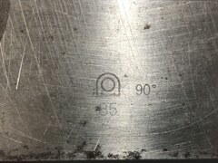AMADAと不明 ベンダー金型(パンチ) 90°
