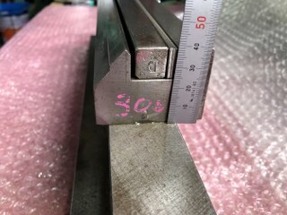 不明 ベンダー金型 【ベンダー金型】全長 412mm