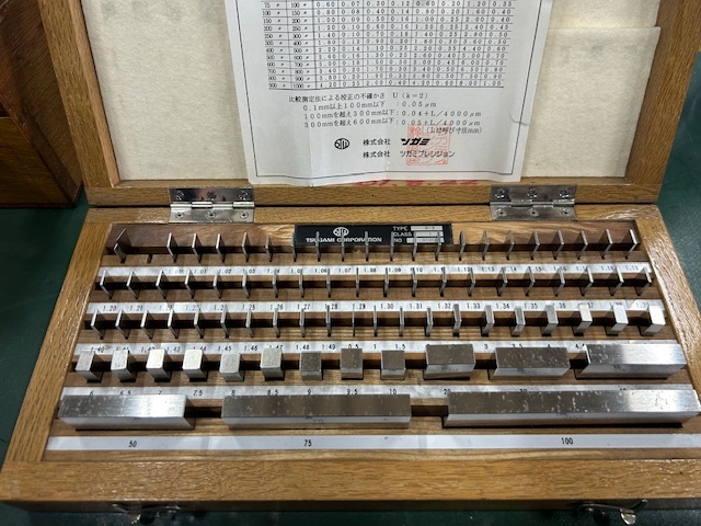ツガミ ブロックゲージセット B-3
