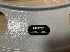 MITUTOYO｜ミツトヨ 替アンビル式デジタル外側マイクロメーター OMC-500MB