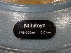 MITUTOYO｜ミツトヨ スプラインマイクロメーター SPM-200