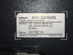 OMRON レーザーマーカー MX-Z2000