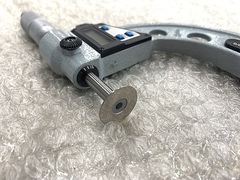 ミツトヨ デジタル歯厚マイクロメーター GMA-75DH(323-513)