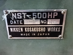 NIKKEN｜日研工作所 傾斜円テーブル NST-500HP