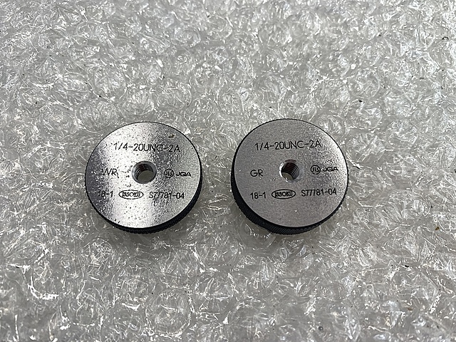 第一測範 ネジリングゲージ 1/4-20UNC-2A