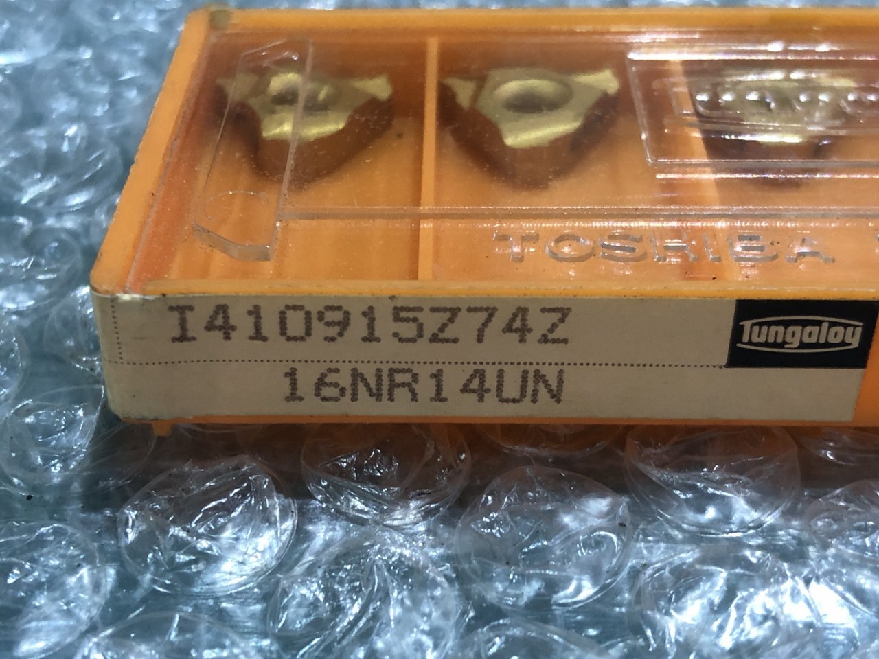 東芝タンガロイ/Toshiba tungaloy チップ I410915Z74Z 16NR14UN