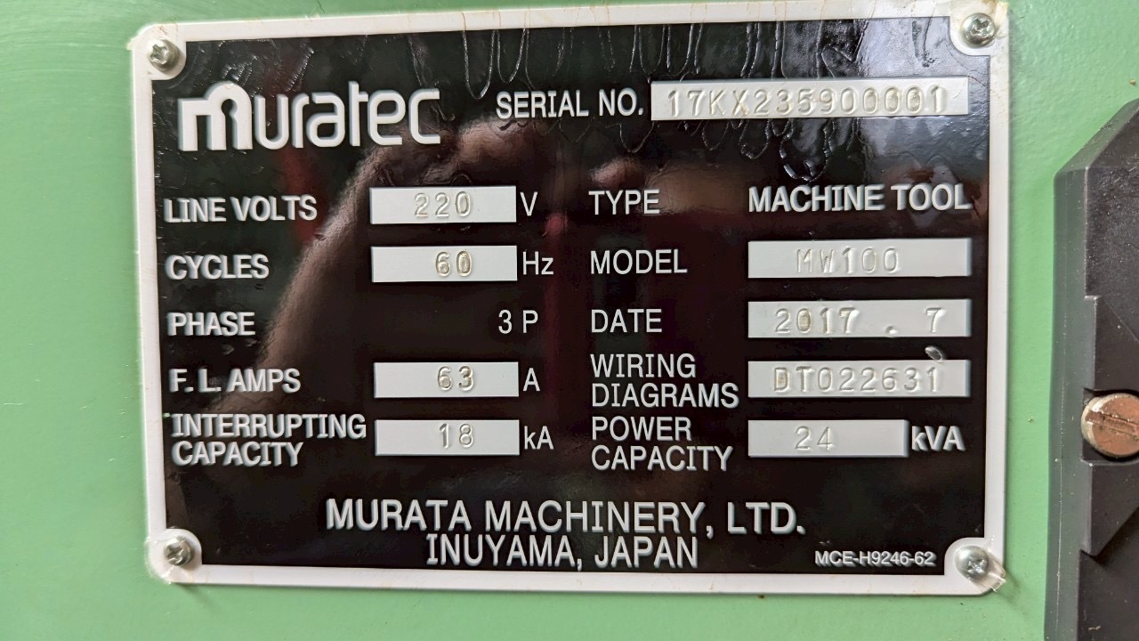 村田機械 Muratec NC旋盤 MW100