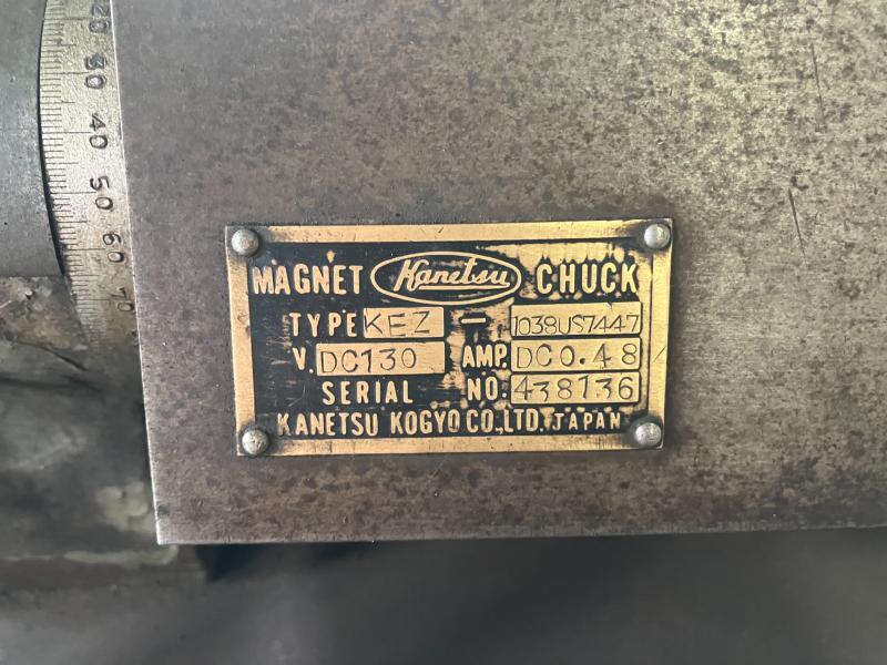KANETSU 電磁可傾チャック KEZ-1038US7447