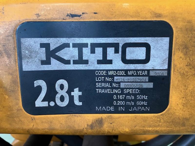 キトー 電気チェーンブロック ER2-028IS