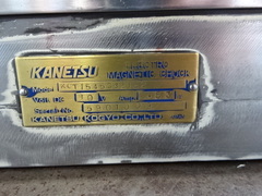 KANETSU｜カネツー 水冷式電磁チャック KCT-1545S82122