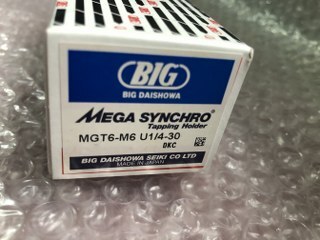 BIG/ビッグ メガシンクロタッピングホルダー 【メガシンクロタッピングホルダー】MGT6-M6 U1/4-30