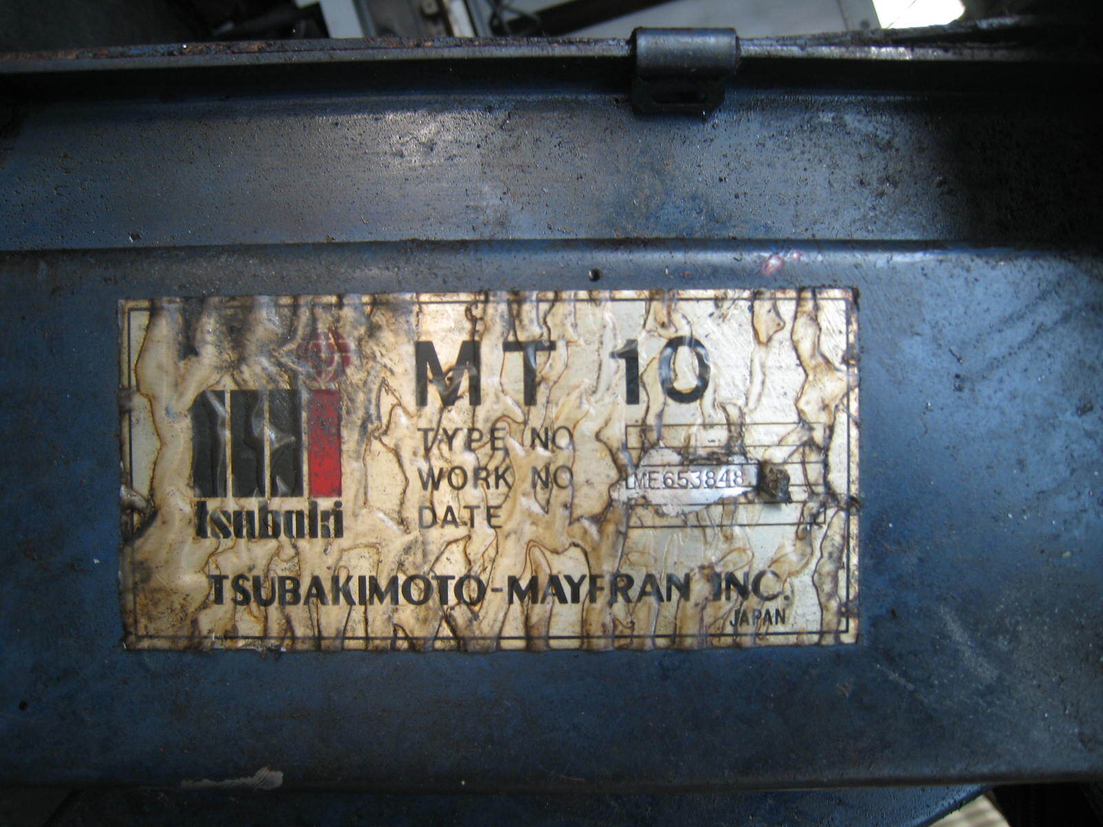 椿本メイフラン チップコンベアー MT-10