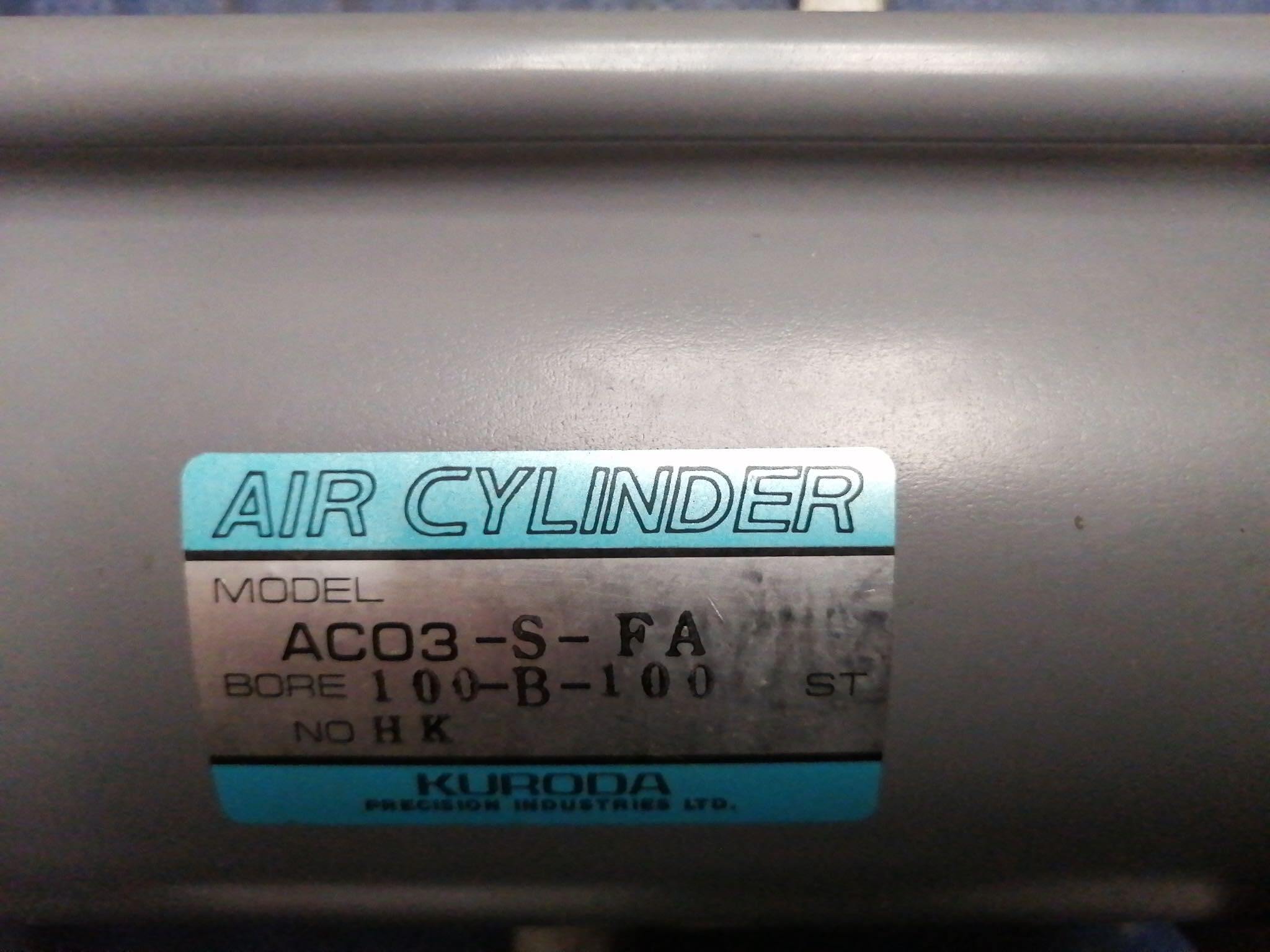 黒田精工 エアシリンダー ACO3-S-FA