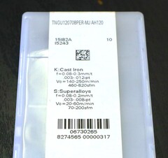 タンガロイ チップ TNGU120708PER-MJ AH120 10個　未使用