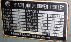 日立 2.8ホイスト 