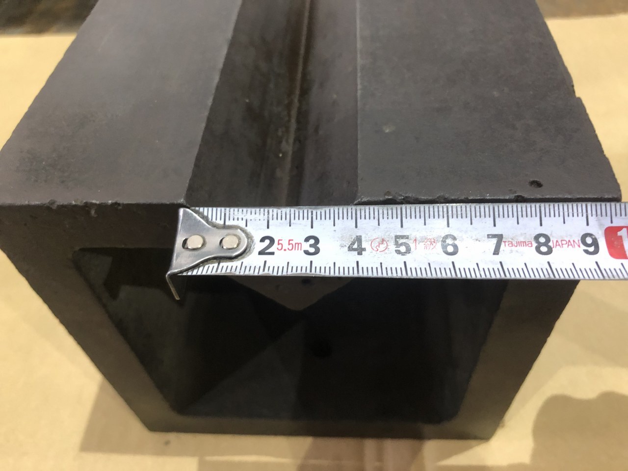 V溝付桝型ブロック