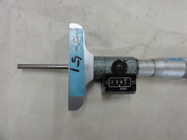 MITUTOYO｜ミツトヨ 替ロッド形カウントデプスゲージ DMC60-150K