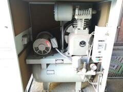 日立 0.75kwエアーコンプレッサー PO-0.75PB