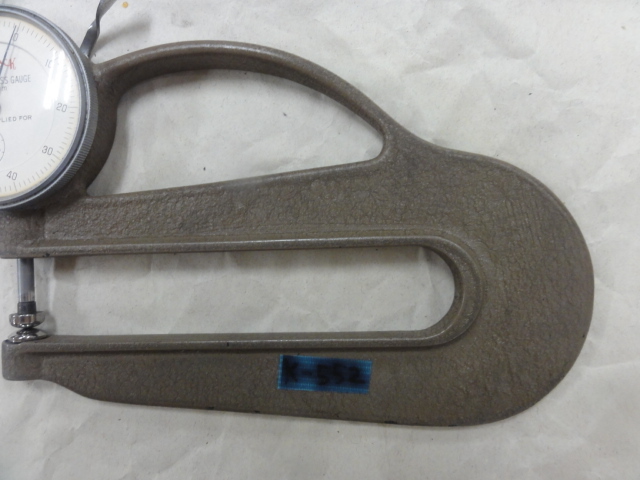 PEACOCK｜尾崎製作所 ダイヤルシックネスゲージ