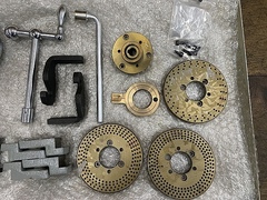 津田駒 傾斜円テーブル TT-200