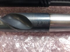 MISUMI ハイス鋼ドリル テ－パシャンク 【ハイス鋼ドリル テ－パシャンク】TDφ33