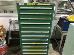 OS キャビネット W690xD555xH1405(mm)12段