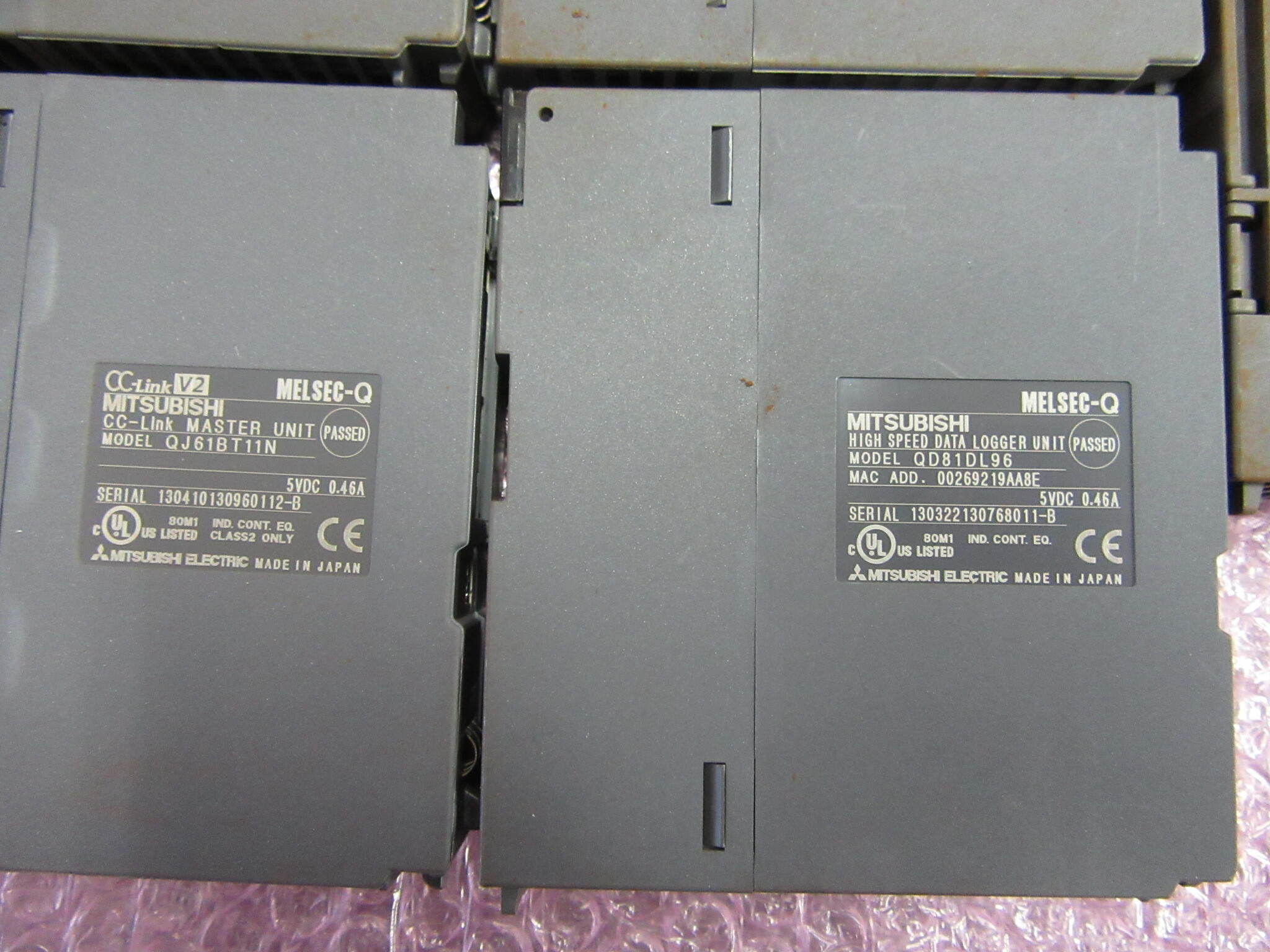 三菱/MITSUBISHI シーケンサーセット ①QJ61BT11N ②QY42P ③QX42 ④QD81DL96 ⑤Q06UDEHCPU