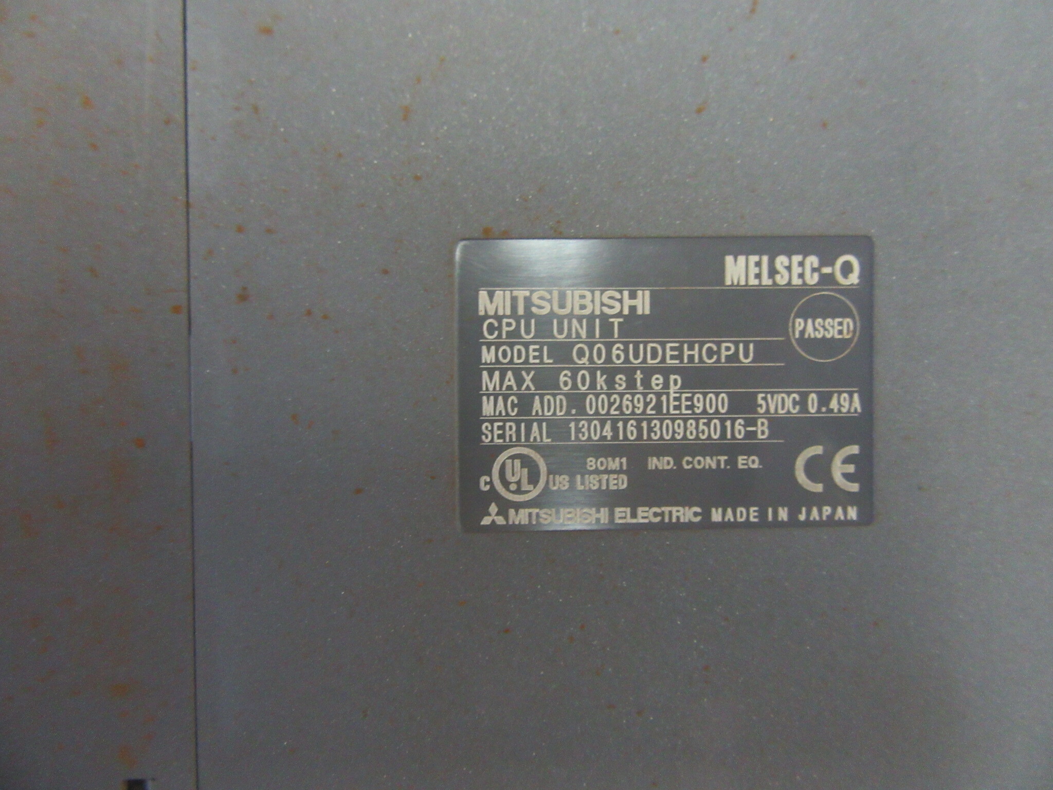 三菱/MITSUBISHI シーケンサーセット ①QJ61BT11N ②QY42P ③QX42 ④QD81DL96 ⑤Q06UDEHCPU