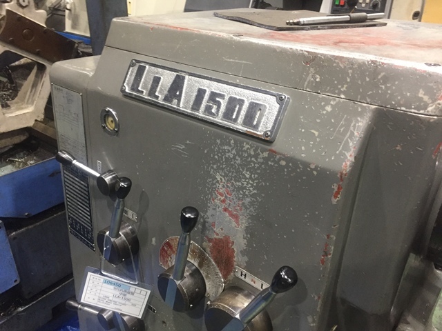 中部工機 9尺旋盤 LLA-1500
