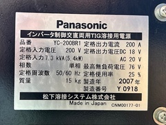 パナソニック TIG溶接機 YC-200BR1