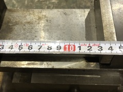 不明 精密多次元バイス 口幅100mm　口高35mm　口開135mm