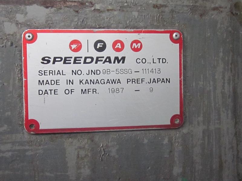 スピードファム(Speedfam) 両面ラップ盤 JND9B-5SSG