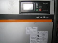 日立産機システム 55kwスクリューコンプレッサー OSP-55VARN3