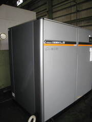 日立産機システム 55kwスクリューコンプレッサー OSP-55VARN3