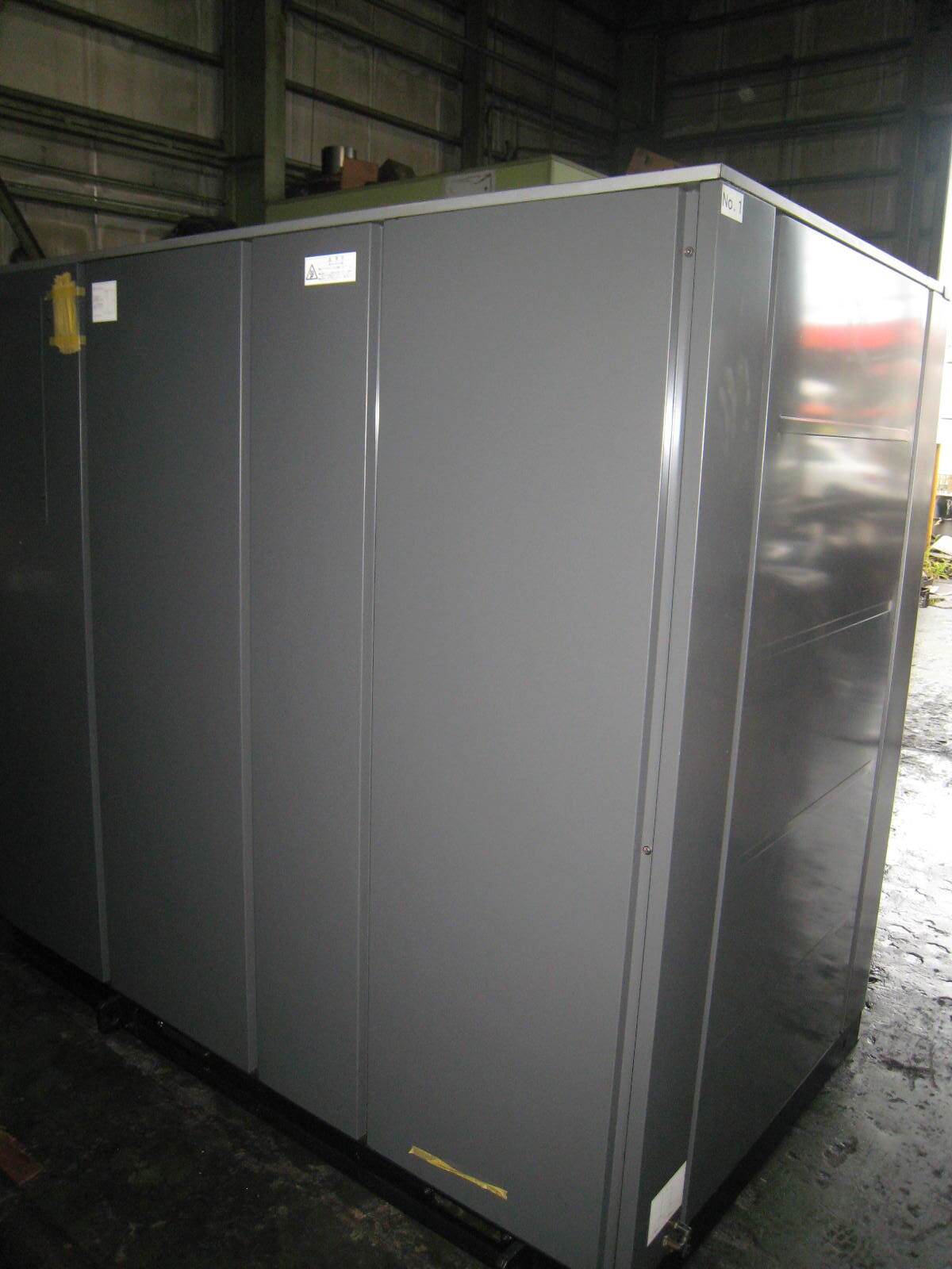 日立産機システム 55kwスクリューコンプレッサー OSP-55VARN3