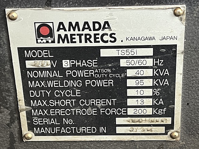 アマダ テーブルスポット TS55i