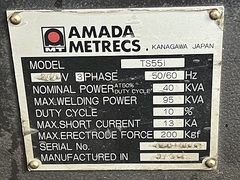 アマダ テーブルスポット TS55i